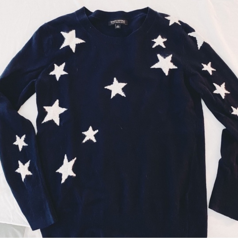 Banana Republic Sweaters | Banana Republic Starts Navy Blue Sweater